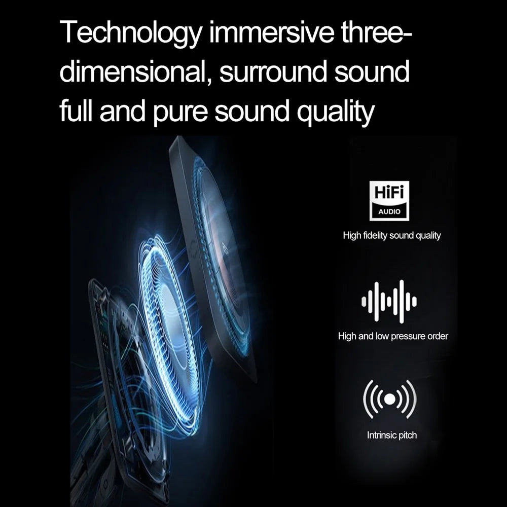 Mingdaln Wireless Bluetooth Glasses for Men and Women, Smart Glasses with Open-Ear Voice Control & Calling, Anti-Blue Light, AI Assistant & Translation for Traveling and Driving