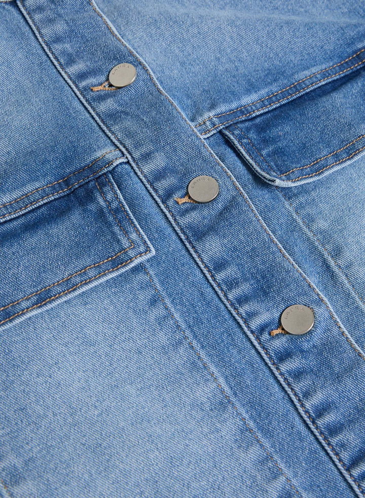 LAURA Cargo Pocket Denim Jacket