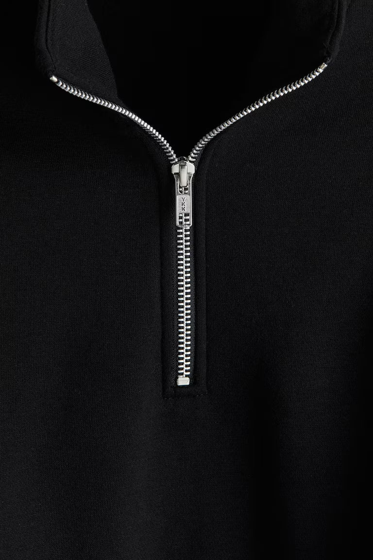 H&M HALF-ZIP SWEATSHIRT