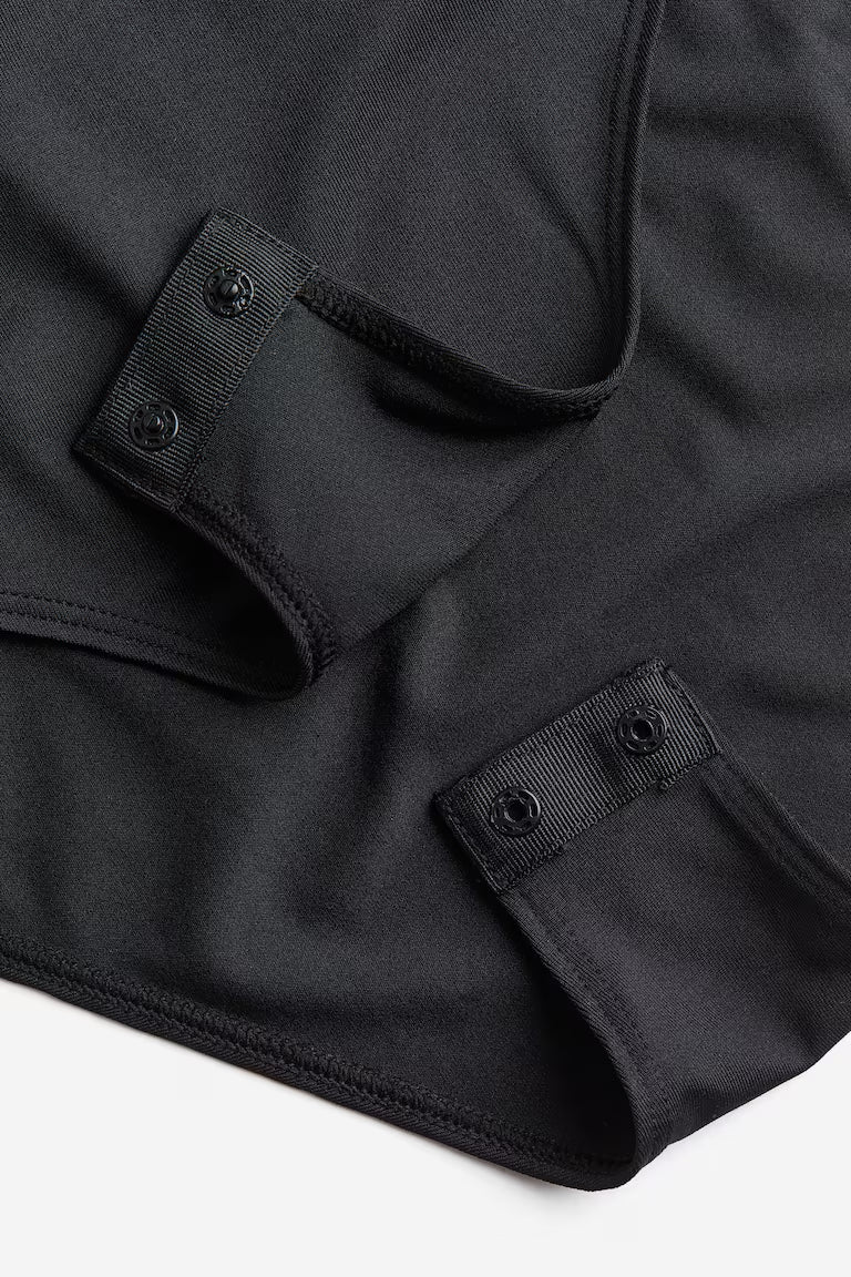 H&M BOAT-NECK BODYSUIT