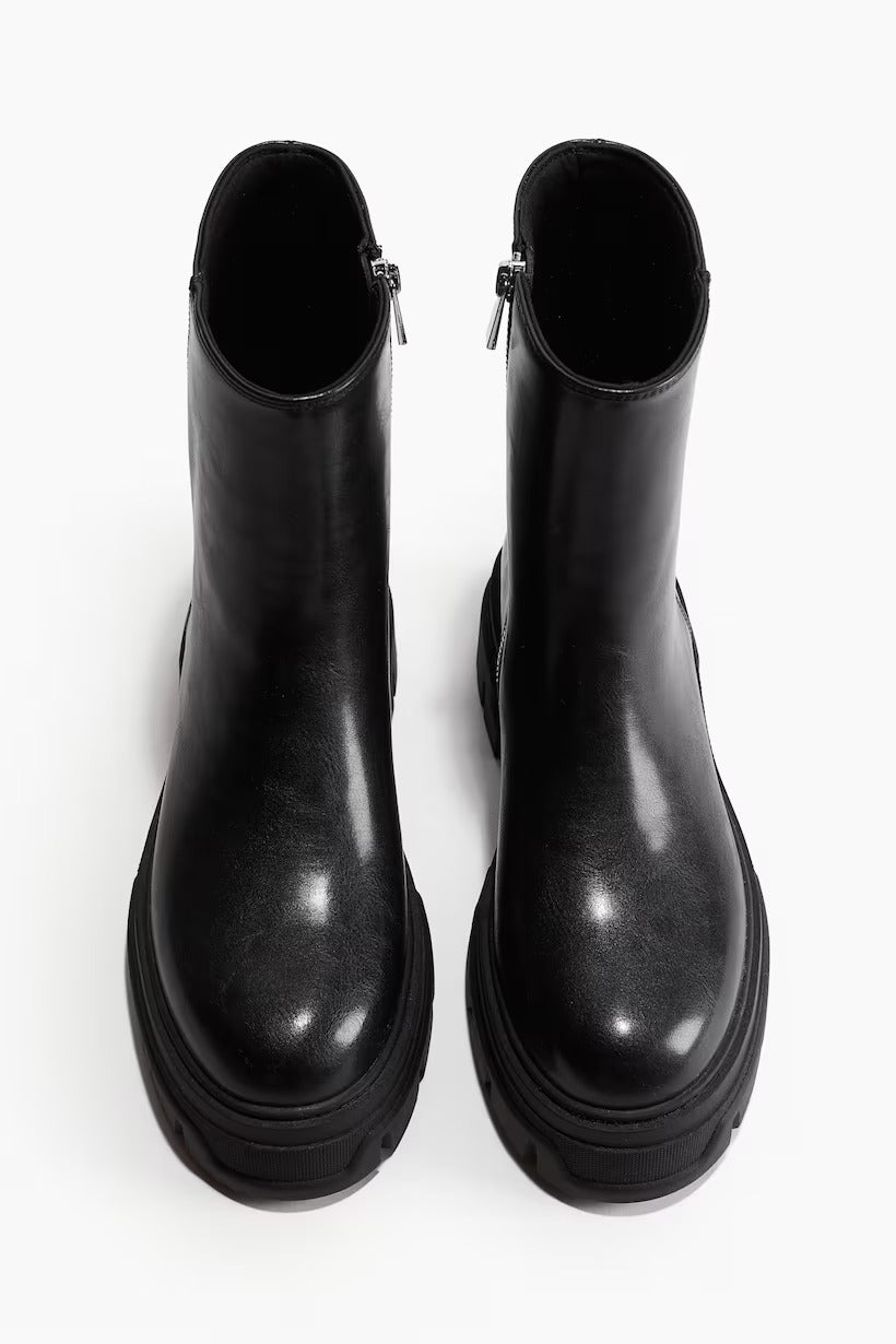 H&M Chunky Ankle Boots