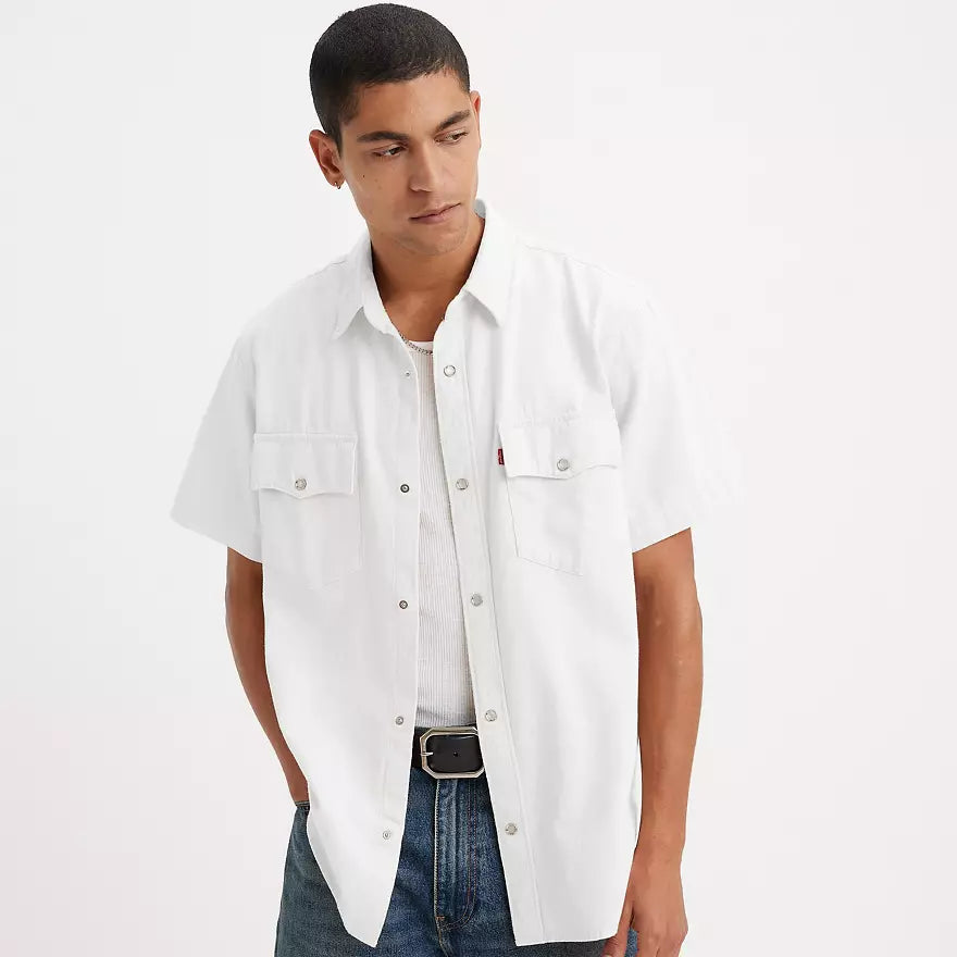Levi's Short Sleeve Relaxed Fit Western Shirt