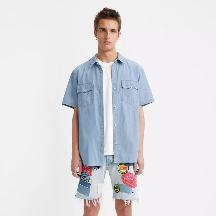 Levi's Short Sleeve Relaxed Fit Western Shirt