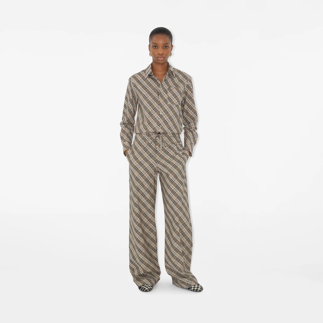 Burberry Check Cotton Shirt