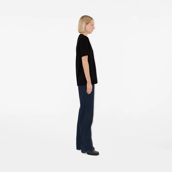 Burberry Check Pocket Cotton T-shirt