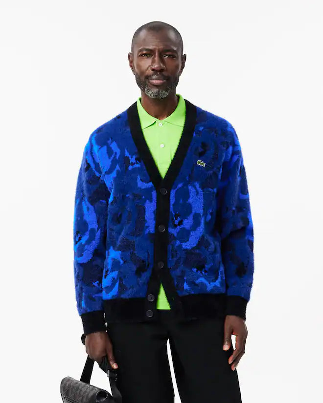 Lacoste Men's Relaxed Fit Cardigan