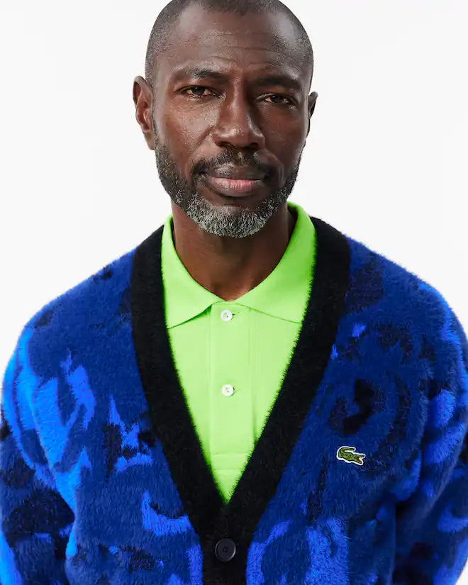 Lacoste Men's Relaxed Fit Cardigan