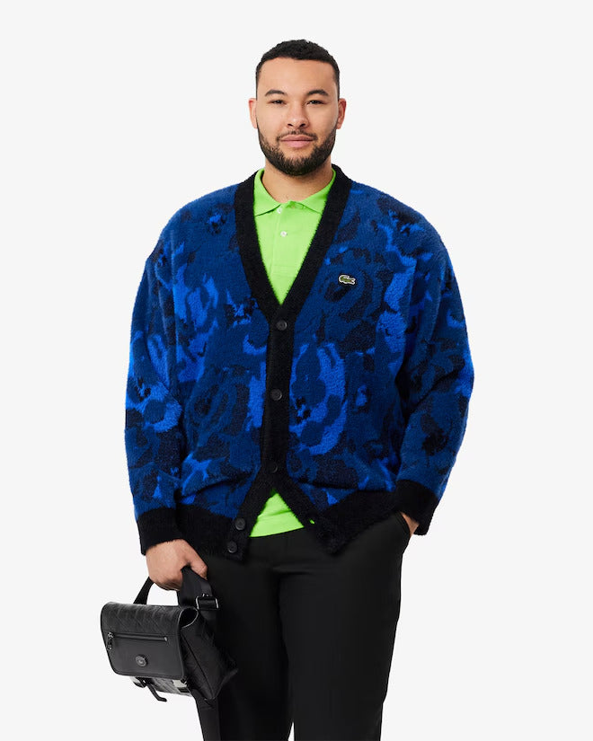 Lacoste Men's Relaxed Fit Cardigan