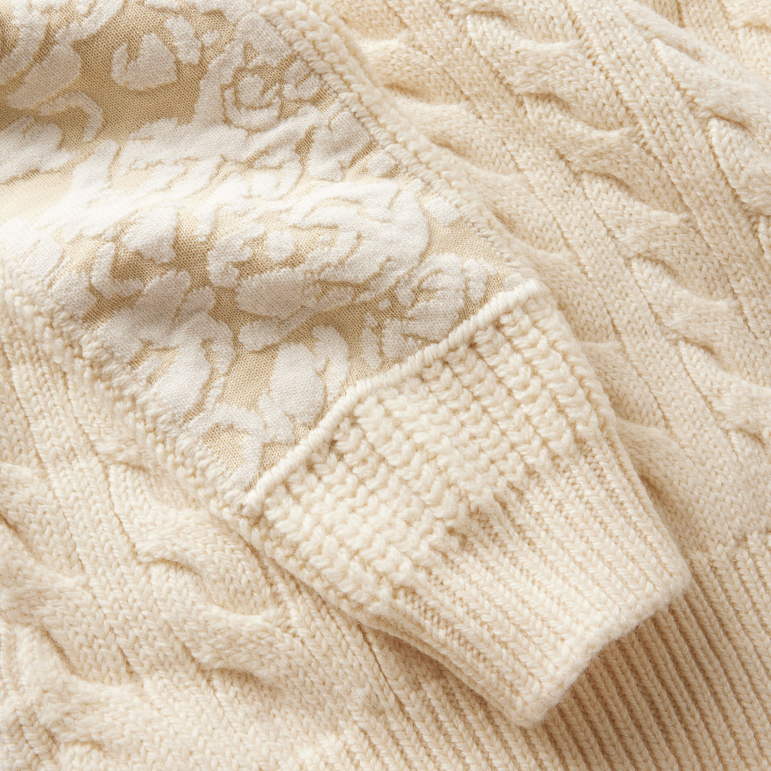 Lacoste Unisex Embroidery Collection Patchwork Sweater