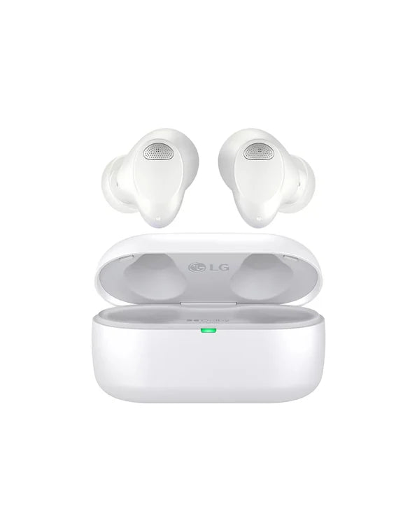 LG T80S Wireless Bluetooth Earbuds LG TONE Free® with Dolby Atmos®, White