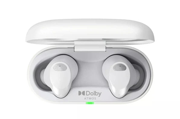 LG T80S Wireless Bluetooth Earbuds LG TONE Free® with Dolby Atmos®, White