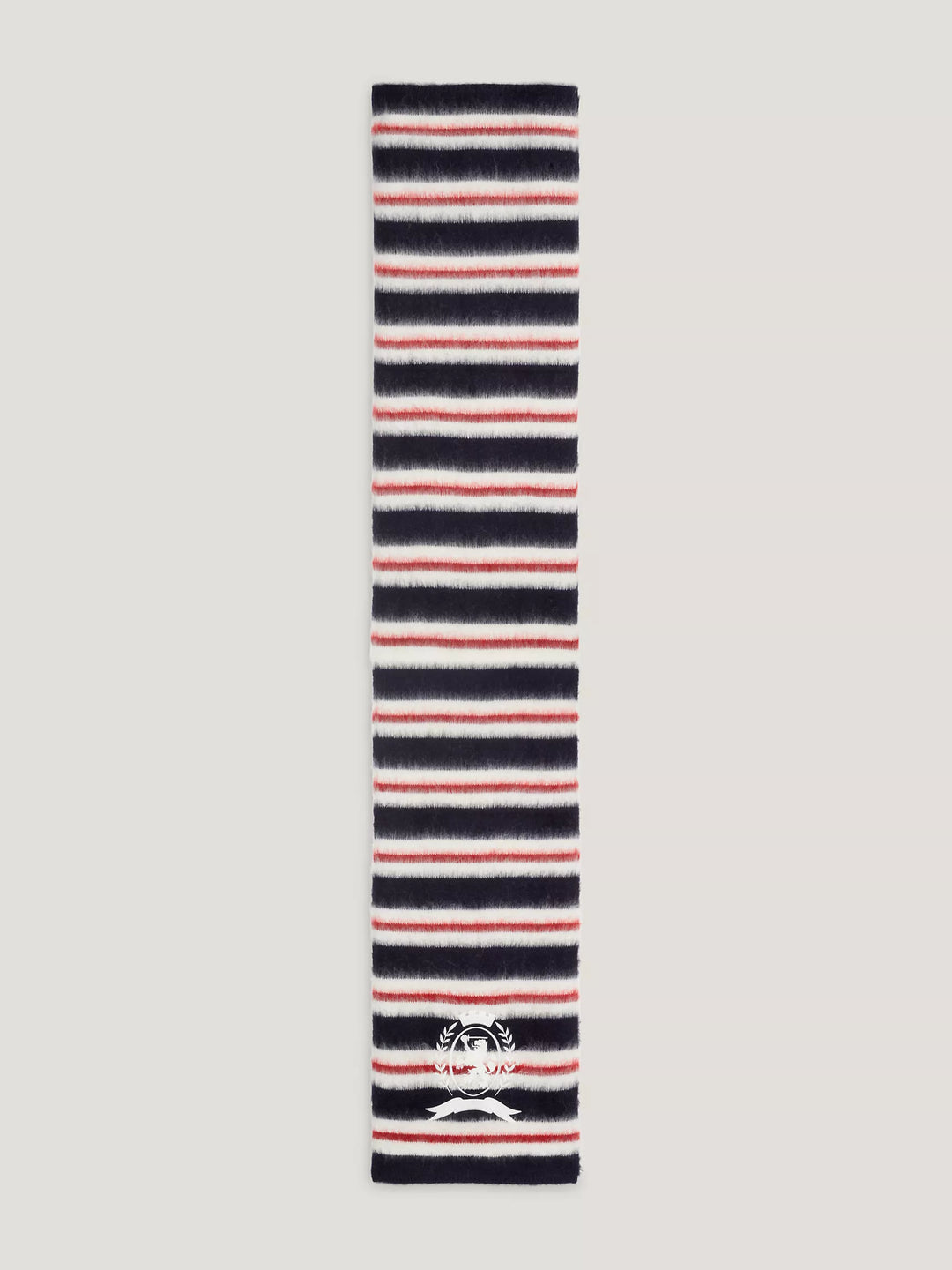 Tommy Hilfiger Rugby Stripe Crest Scarf