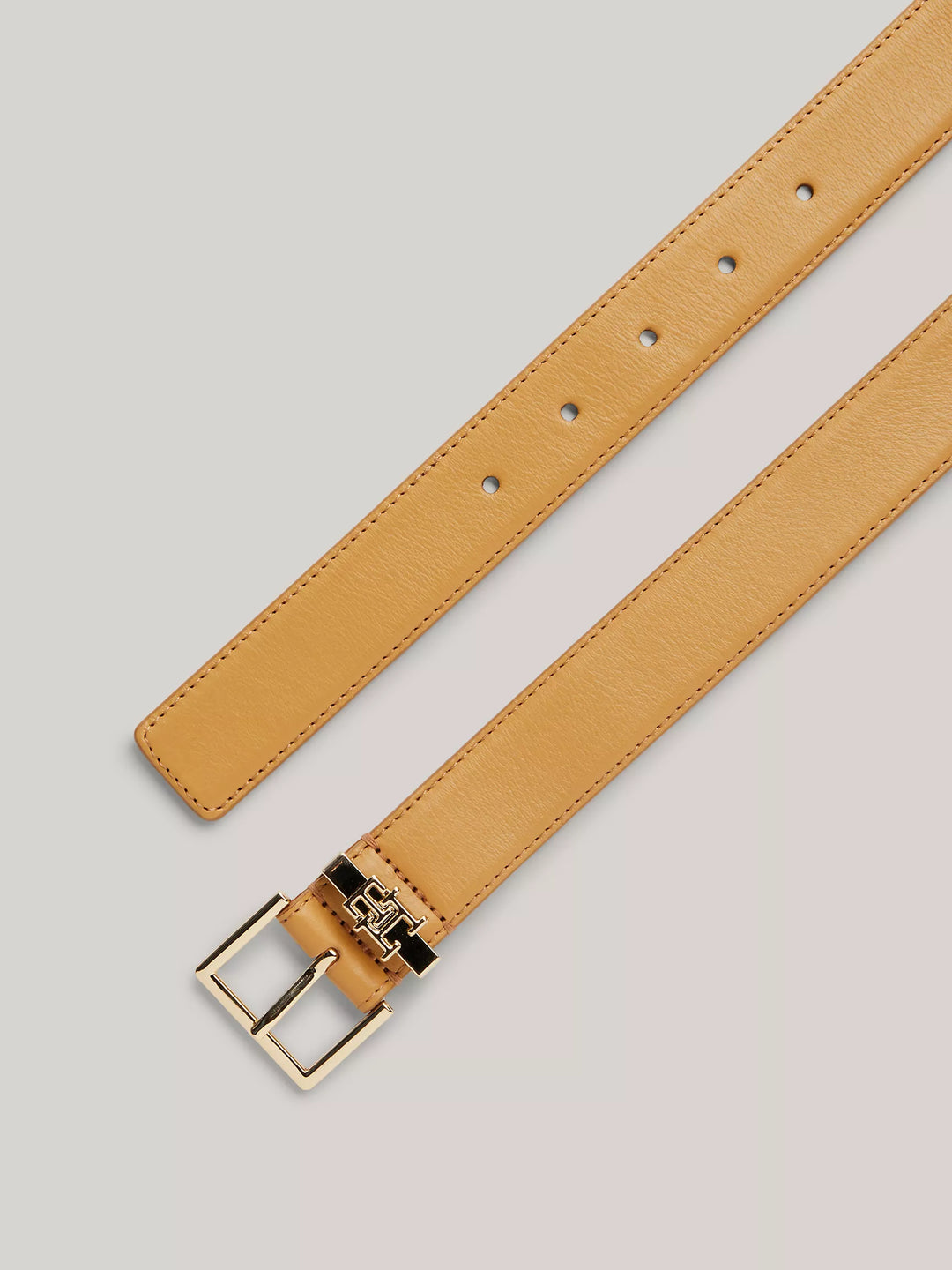 Tommy Hilfiger TH Logo Leather Belt