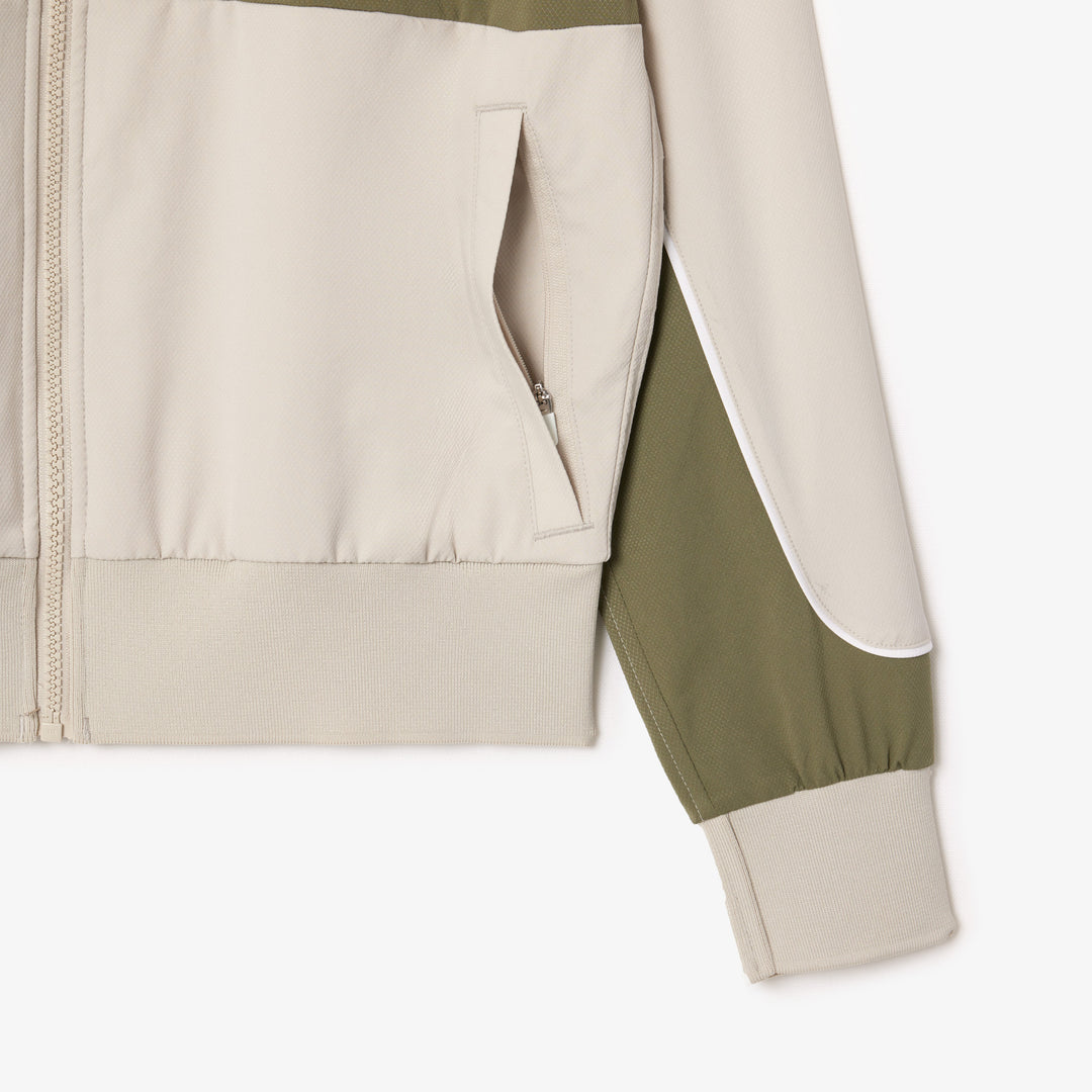 Lacoste Women's Ultra Dry Colorblock Stretch Tennis Jacket