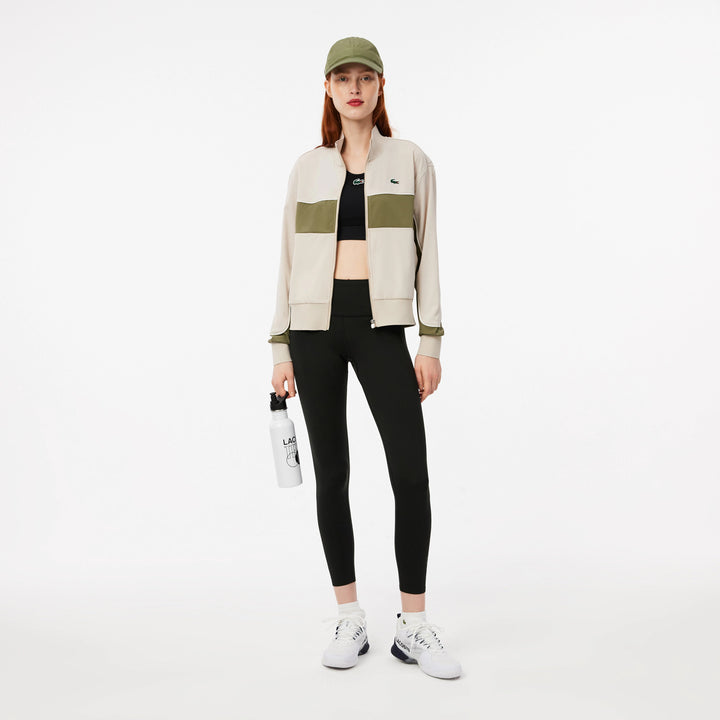 Lacoste Women's Ultra Dry Colorblock Stretch Tennis Jacket