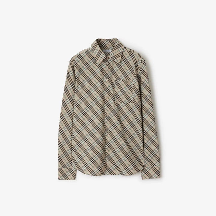 Burberry Check Cotton Shirt