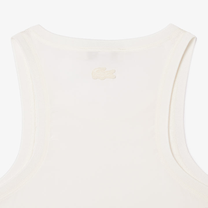 Lacoste Women's Slim Fit Satin Tank Top
