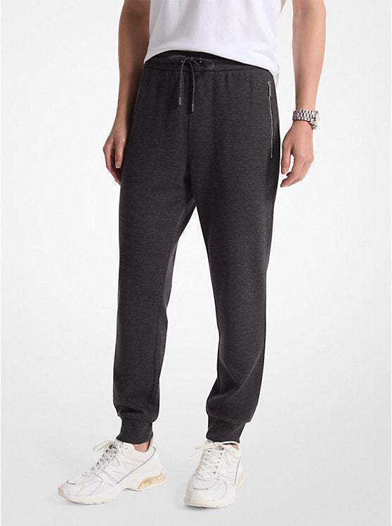 Michael Kors Cotton Blend Drawstring Joggers