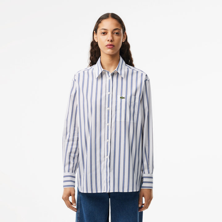 Lacoste Women's Oversized Poplin Shirt