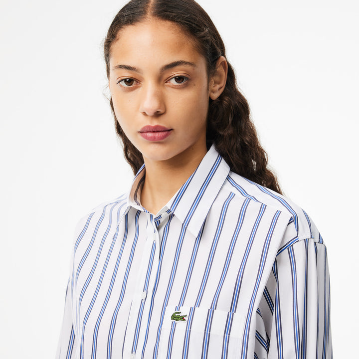 Lacoste Women's Oversized Poplin Shirt