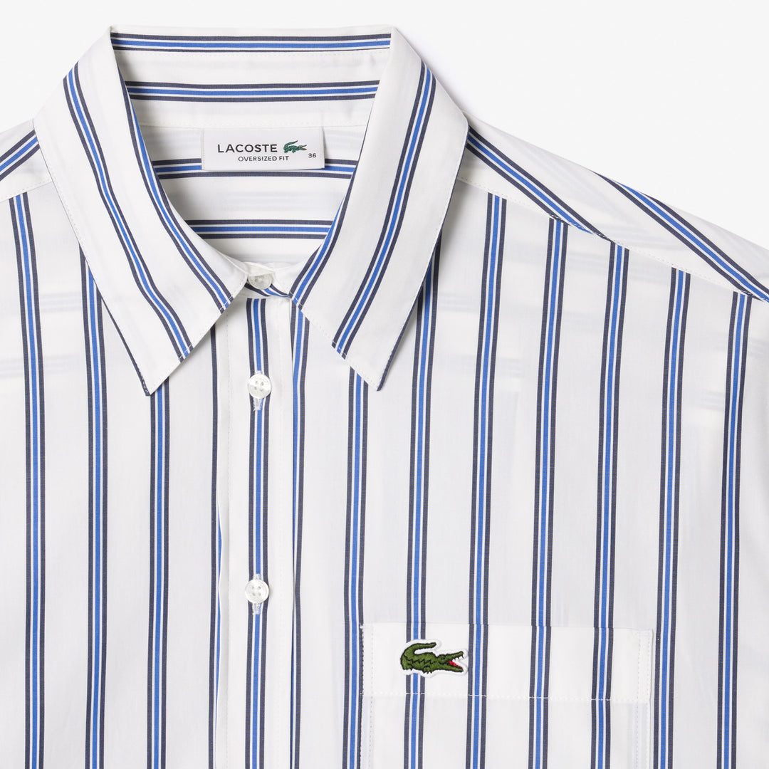 Lacoste Women's Oversized Poplin Shirt