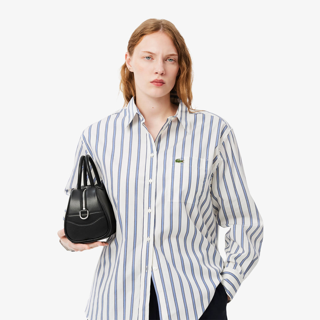 Lacoste Women's Oversized Poplin Shirt