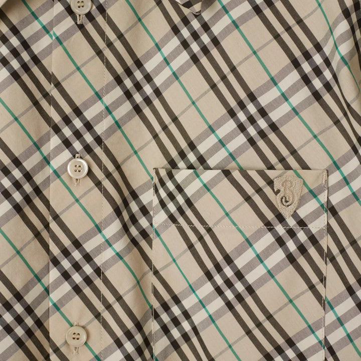 Burberry Check Cotton Shirt