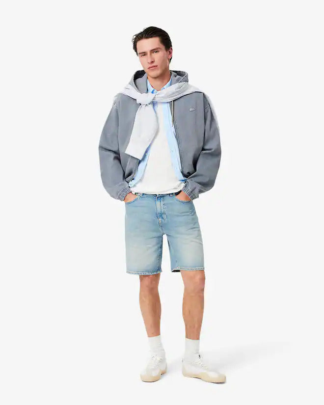 Lacoste Men's Regular Fit Short Sleeve Oxford Shirt