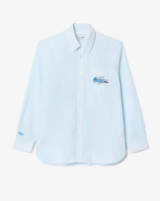 Lacoste Men's Relaxed Fit Croc Badge Shirt