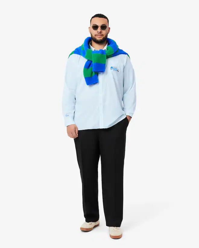 Lacoste Men's Relaxed Fit Croc Badge Shirt