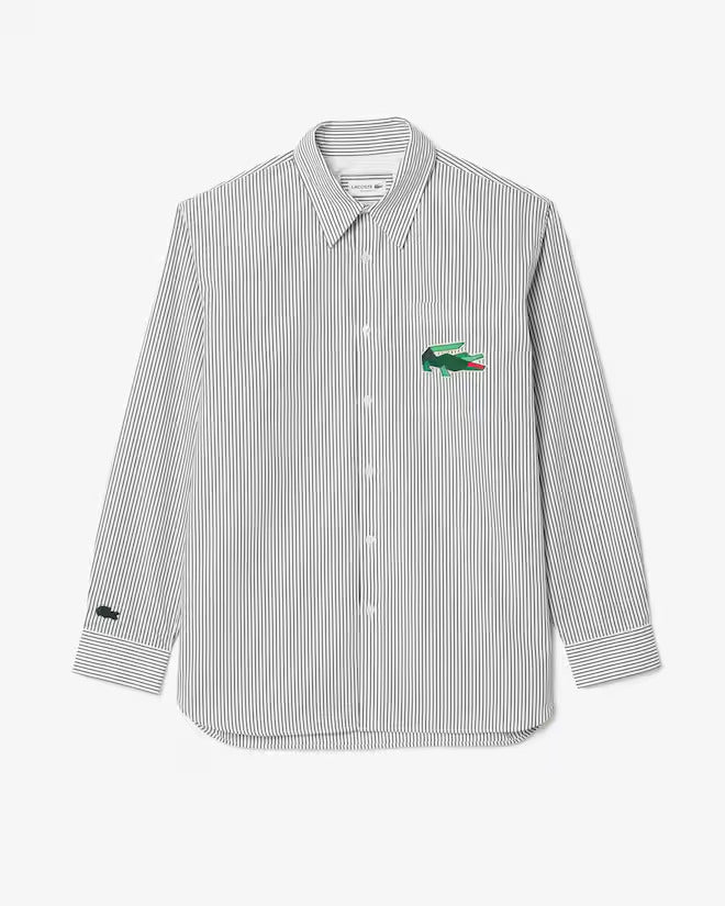 Lacoste Men's Relaxed Fit Croc Badge Shirt