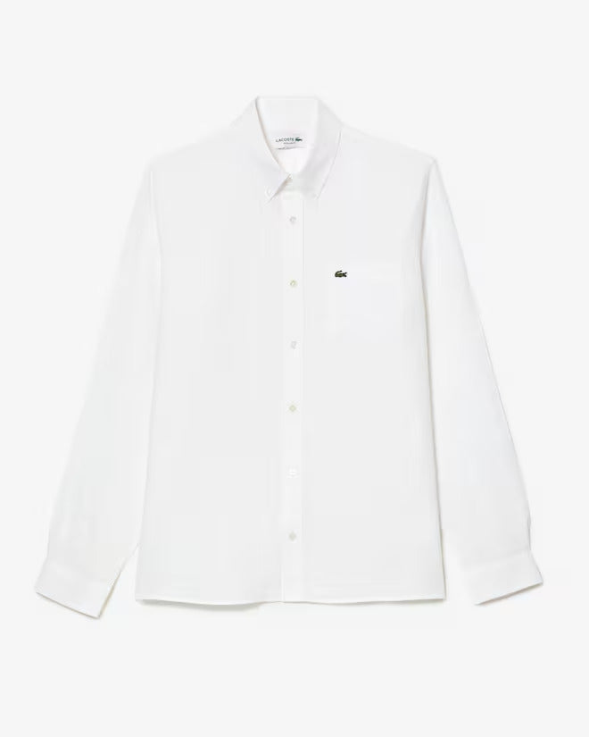 Lacoste Men's Regular Fit Linen Shirt
