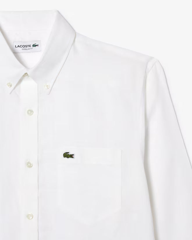 Lacoste Men's Regular Fit Linen Shirt