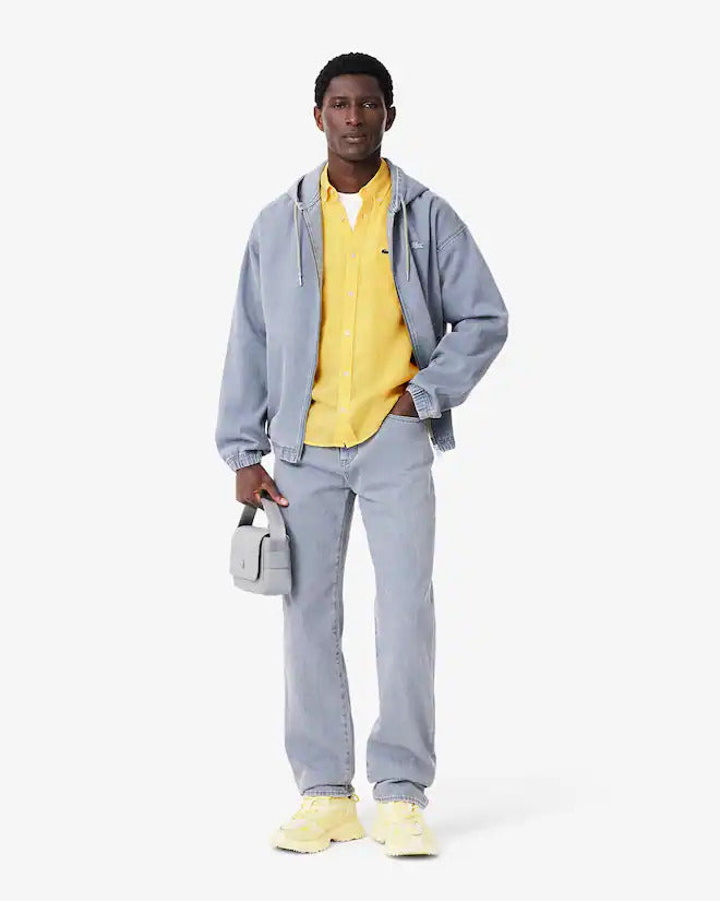 Lacoste Men's Regular Fit Linen Shirt