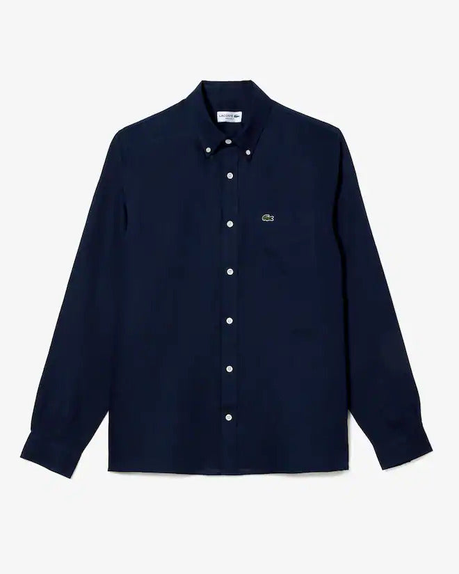 Lacoste Men's Regular Fit Linen Shirt