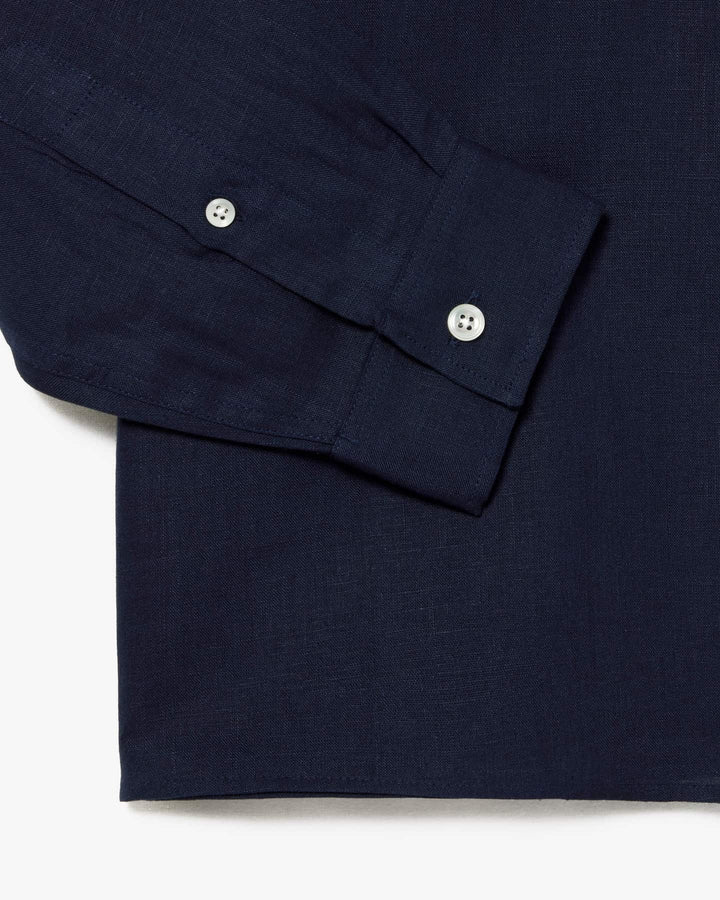 Lacoste Men's Regular Fit Linen Shirt