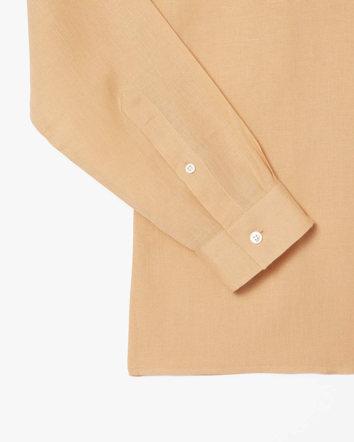 Lacoste Men's Regular Fit Linen Shirt