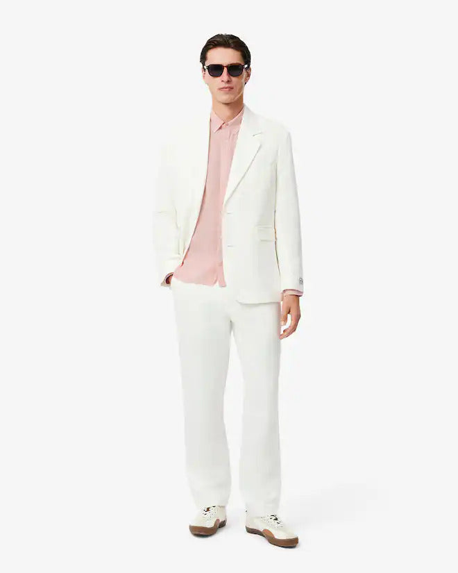 Lacoste Men's Regular Fit Linen Shirt