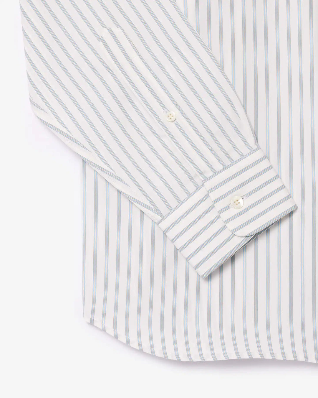 Lacoste Men's Regular Fit Badge Accent Striped Shirt