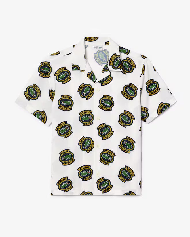 Lacoste Men's Regular Hawaii Fit UV Protect Golf Shirt