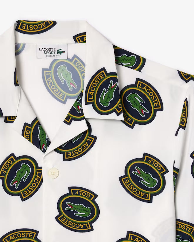 Lacoste Men's Regular Hawaii Fit UV Protect Golf Shirt