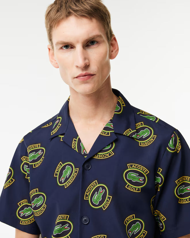 Lacoste Men's Regular Hawaii Fit UV Protect Golf Shirt