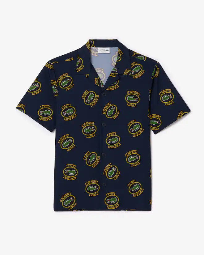 Lacoste Men's Regular Hawaii Fit UV Protect Golf Shirt