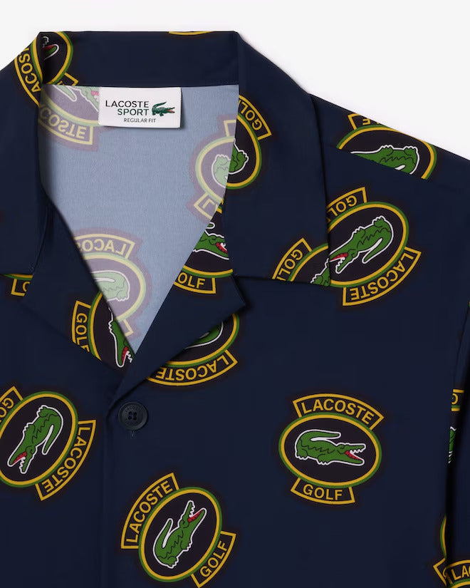 Lacoste Men's Regular Hawaii Fit UV Protect Golf Shirt