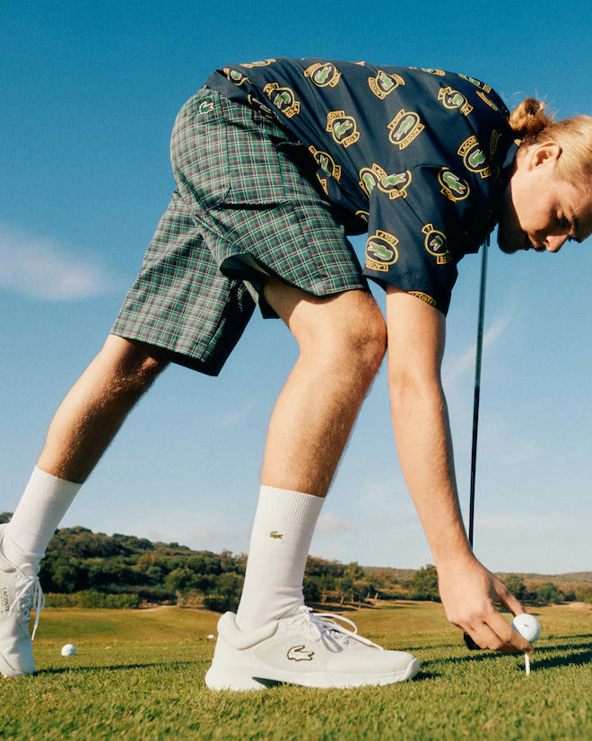 Lacoste Men's Regular Hawaii Fit UV Protect Golf Shirt