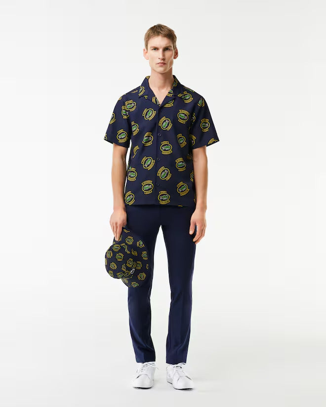 Lacoste Men's Regular Hawaii Fit UV Protect Golf Shirt