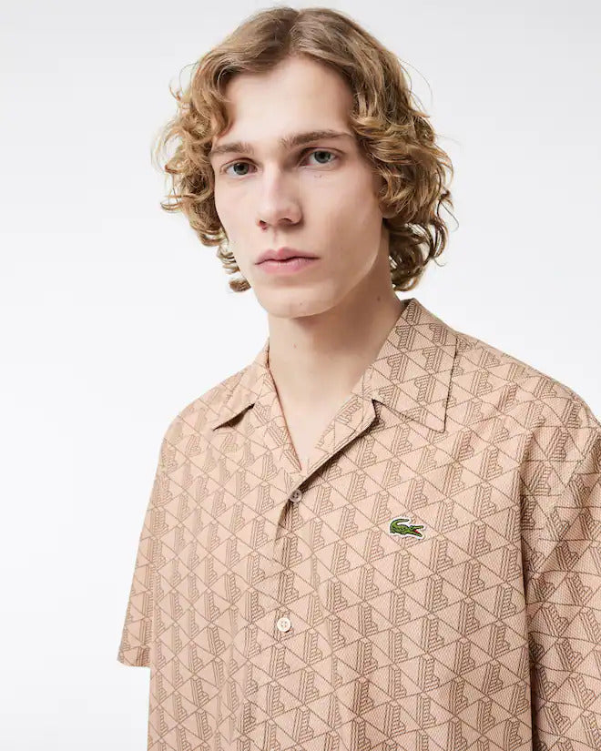 Lacoste Men's Relaxed Fit Short Sleeve Shirt