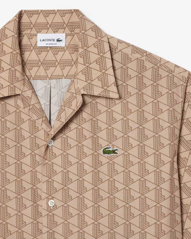 Lacoste Men's Relaxed Fit Short Sleeve Shirt