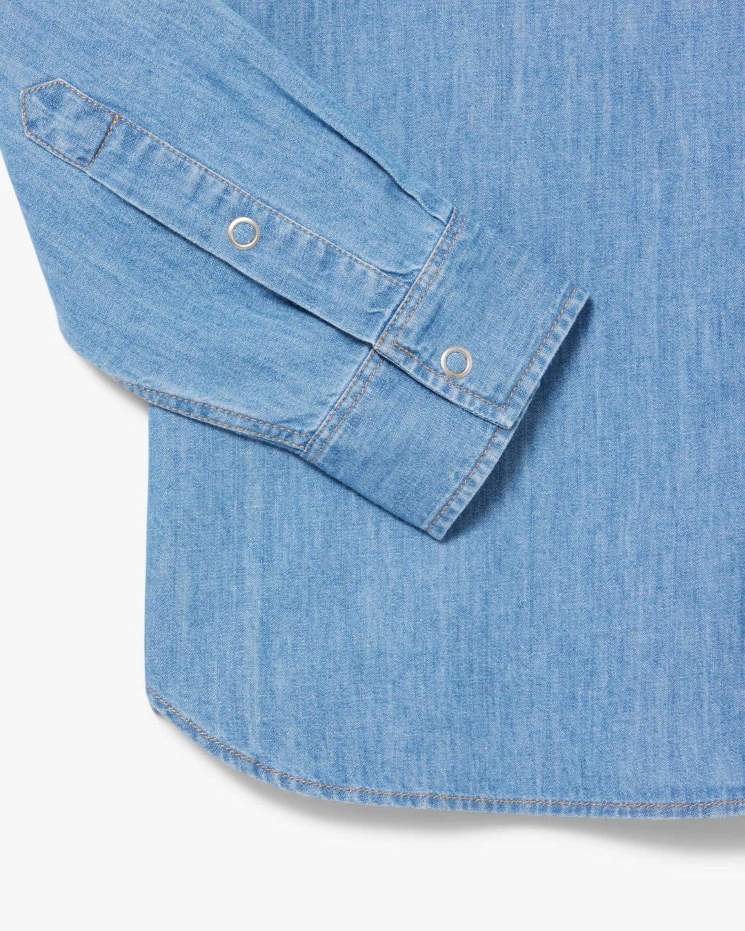 Lacoste Men's Regular Fit Lightweight Denim Shirt