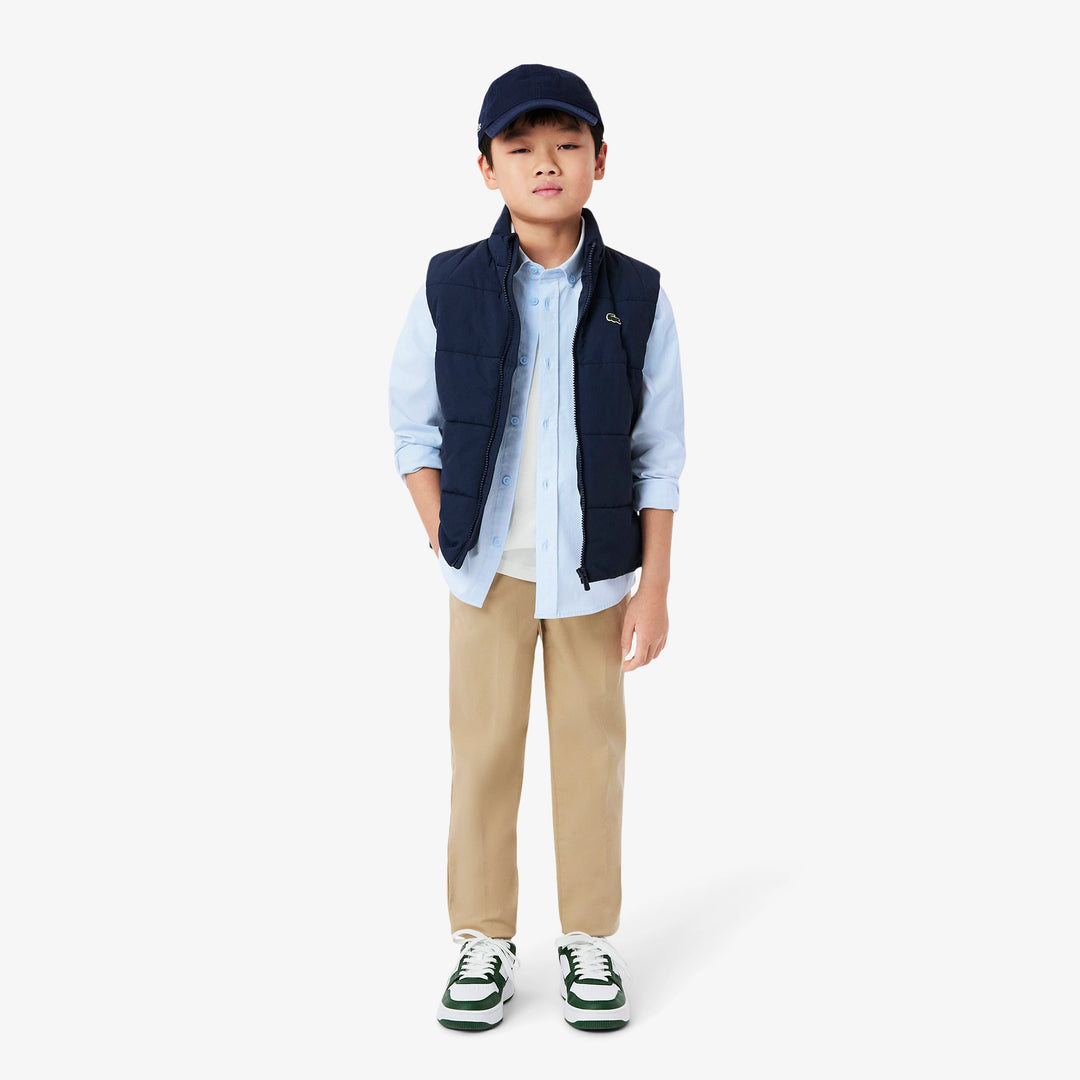 Lacoste Kids' Striped Oxford Shirt
